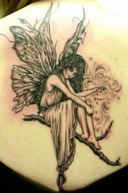Татуировки с изображением ангелов