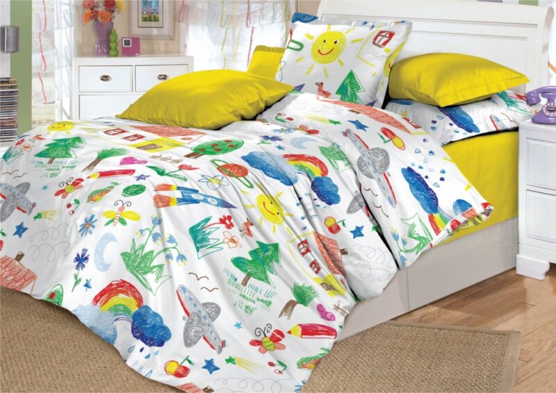 Как правильно выбрать детское постельное белье в кроватку